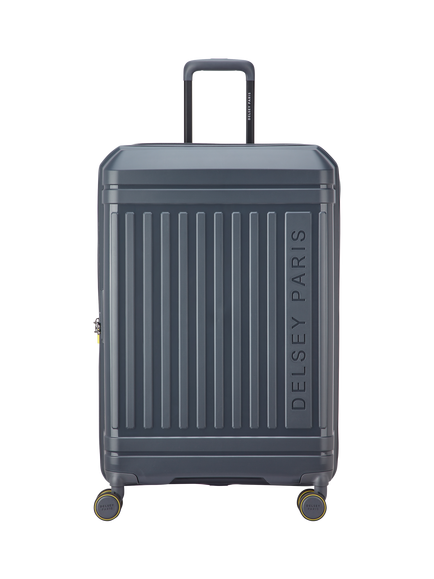 DELSEY Lutece 4-Wheel 76cm Expandable Large Suitcase, Graphite