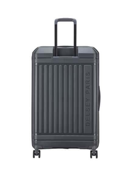 DELSEY Lutece 4-Wheel 81cm Expandable Large Suitcase - view 2, Graphite