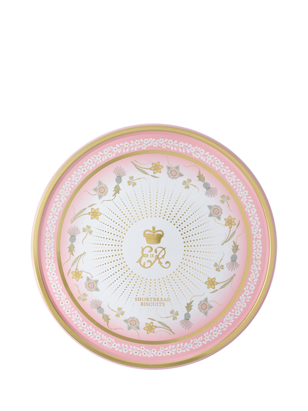 Royal Collection Queen Elizabeth II Centenary Biscuit Tin, 375g, Pink