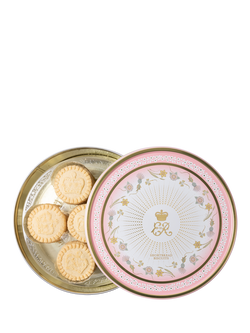 Royal Collection Queen Elizabeth II Centenary Biscuit Tin - view 2, Pink