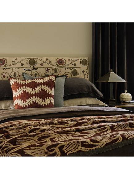OKA Archibald Cushion, Sage - view 2, Sage