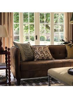 OKA Areca Cushion - view 2, Air Force Blue