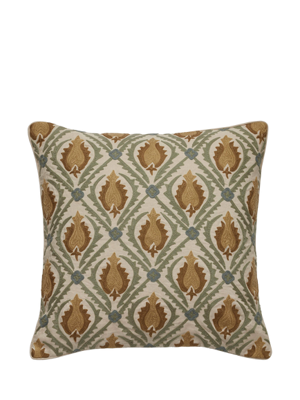 OKA Cornelia Cushion, Eau De Nil