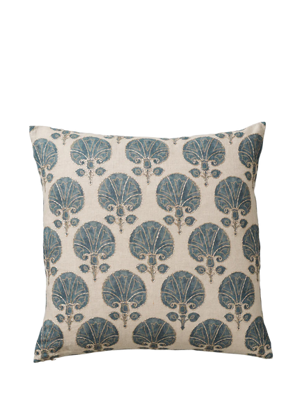 OKA Kabibi Cushion, Grey Blue