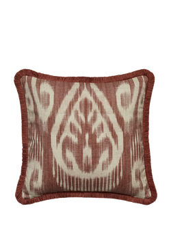 OKA Lillian Cushion Cover, Warm Red, Warm Red