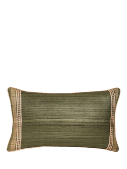OKA Longshan Cushion Cover, Grey Green