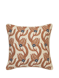 OKA Muhibbi Cushion, Earthy Red