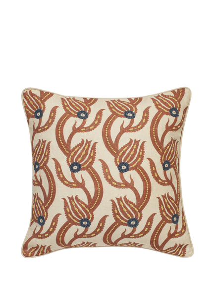 OKA Muhibbi Cushion, Earthy Red