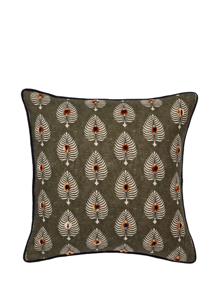 OKA Ocellus Cushion, Grey Green
