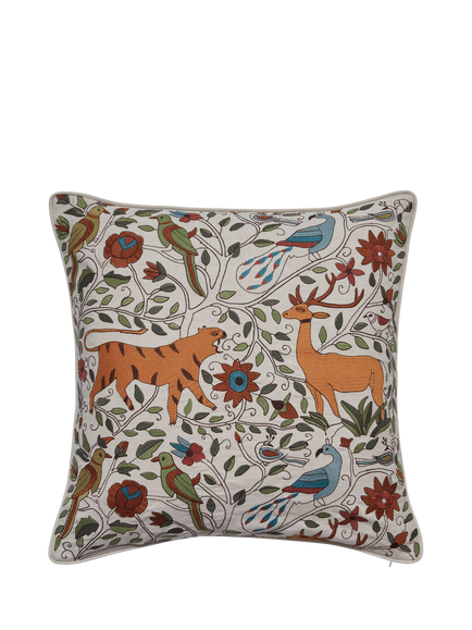 OKA Troupeau Cushion, Multi, Multi
