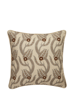 OKA Muhibbi Cushion, Pewter