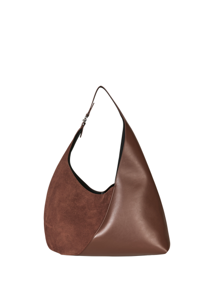Samsøe Samsøe Sakaia Shoulder Bag, Potting Soil, Potting Soil