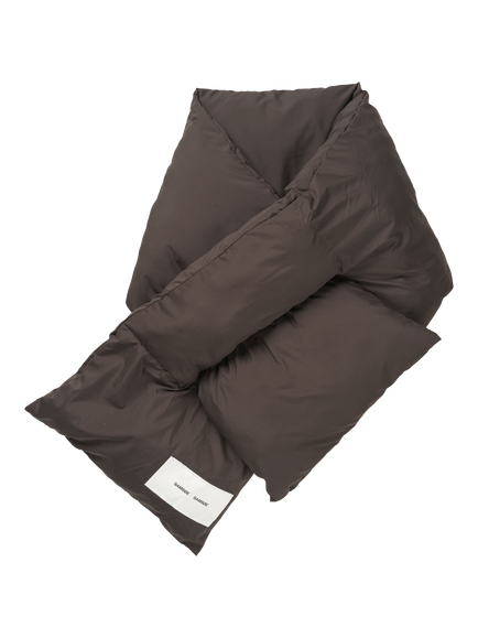 Samsøe Samsøe Satony Padded Scarf, Mulch