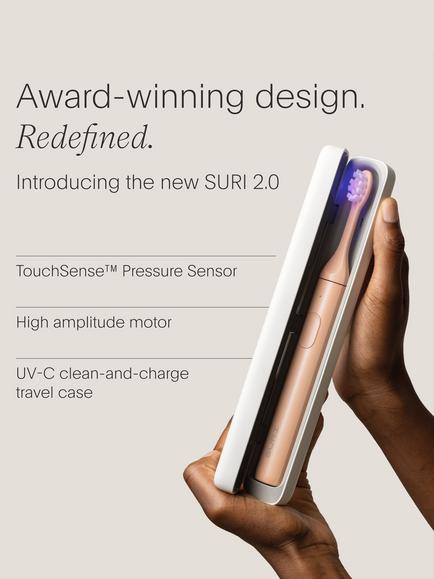 SURI 2.0 Electric Toothbrush - view 2, Sunset Bloom