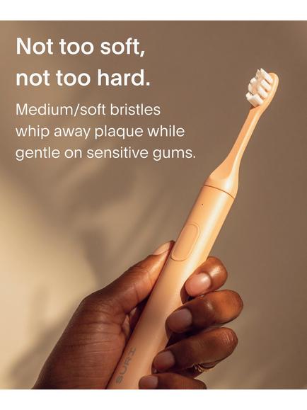 SURI Electric Toothbrush Heads, Set of 3 - view 2, Sunset Bloom