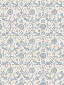 Laura Ashley Endale Trellis Wallpaper, Newport Blue, Newport Blue
