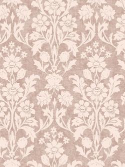 Laura Ashley Semington Silhouette Wallpaper, Plaster Pink, Plaster Pink
