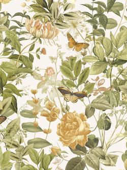 Graham & Brown Bodnant Garden Wallpaper, Yellow