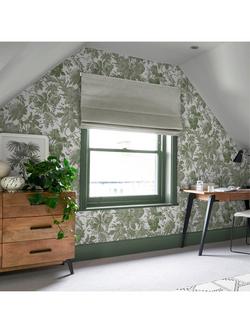 Graham & Brown Enzia Wallpaper, Sage - view 2, Green