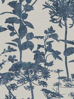 Graham & Brown Esther Wallpaper, Ink, Blue