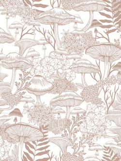 Graham & Brown Fungi Folklore Wallpaper, Yellow