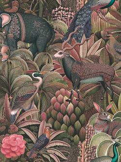 Graham & Brown Jungle Jamboree Wallpaper, Pink