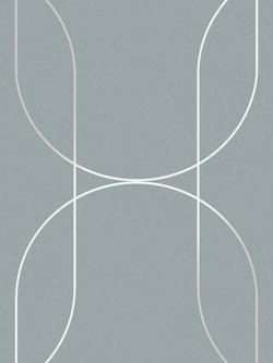 Graham & Brown Palais Wallpaper, Blue