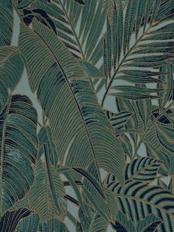 Graham & Brown Paradys Wallpaper, Green, Green