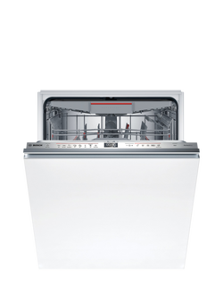 Bosch OUTLET Series 6 SMD6YCX01G Fully Integrated Dishwasher with PerfectDry, Like New, Stainless Steel, Stainless Steel