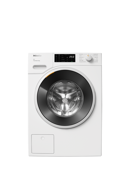 Miele OUTLET WWB360WCS Freestanding Washing Machine, 8kg Load, 1400rpm Spin, Like New, Lotus White, Lotus White