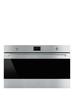 Smeg OUTLET SFP9302TX Built In Electric Single Oven, Like New, Stainless Steel, Stainless Steel