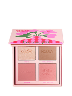 Benefit Limited Edition Cheek Buds Hoola Bronzer, Blush and Highlighter Palette, Multi, 