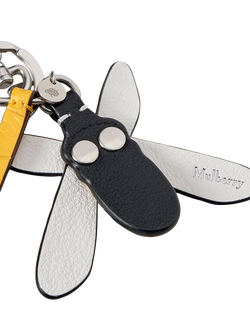 Mulberry Bumblebee Keyring, Multi-Colour - view 2, Multi-colour