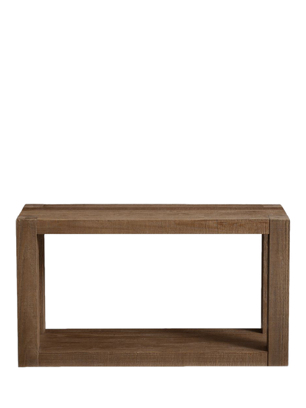 Pottery Barn Rockport Console Table, Pale Sand, Wood