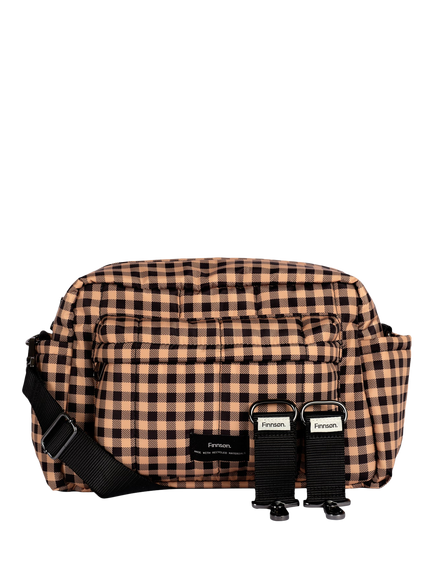 Finnsøn Freya Oversized Stroller Organiser, Gingham, Gingham