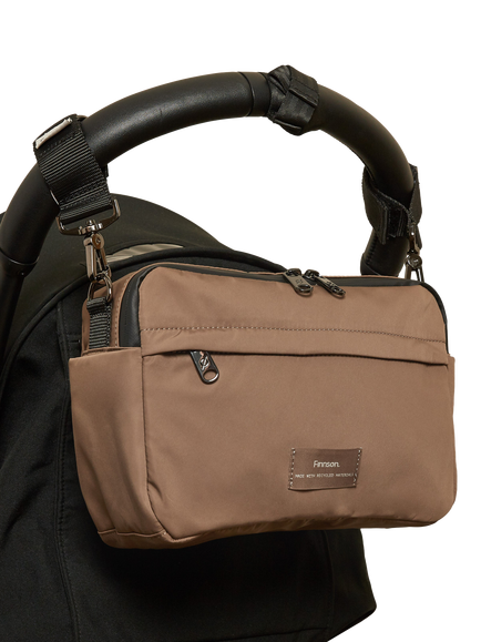 Finnsøn Frida Stroller Organiser, Mocha - view 2, Mocha
