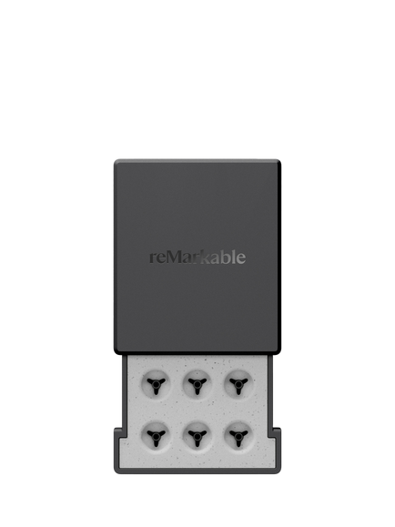 reMarkable Marker Tips for Marker Plus, Pack of 6, Grey, Grey
