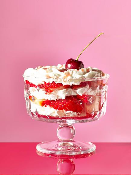 Eleanor Bowmer Electric Coast Lips & Stars Glass Dessert Bowl, Set of 4, 11.5cm, Clear - view 2, Clear