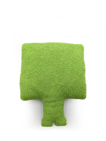 Branch Threads Minecraft Creeper Cushion - view 2, Green