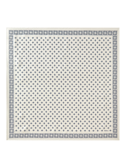 Mulberry Tree Pure Silk Twill Square Scarf, Eggshell