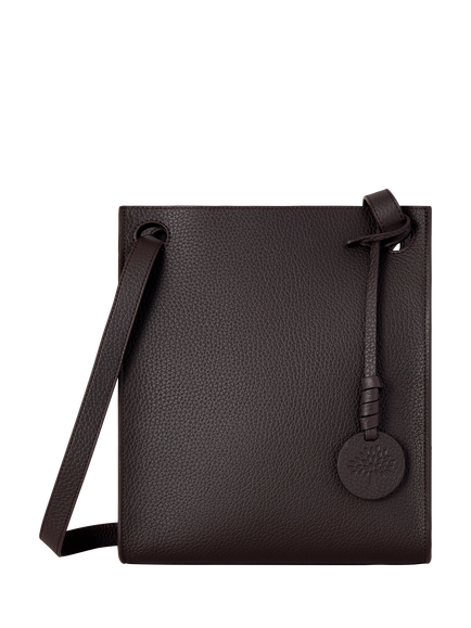 Mulberry Mini Soft Leather Tote Bag, Ebony, Ebony