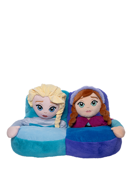 Disney Frozen Anna and Elsa Plush Sofa, Multi