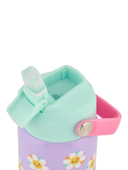Polar Gear Kids' Daisy Drinks Bottle, 370ml, Lilac/Mint - view 2, Lilac & Mint