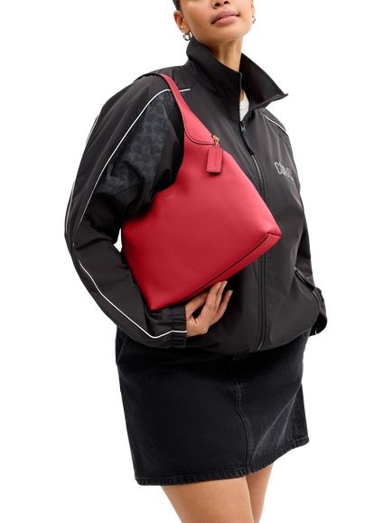 Coach Brooklyn 28 Shoulder Bag, Scarlet - view 2, B4/Scarlet