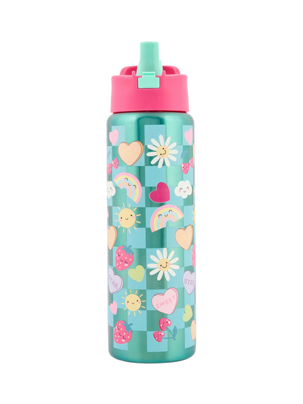 Polar Gear Kids' Strawberry Drinks Bottle, 750ml, Teal - view 2, Teal