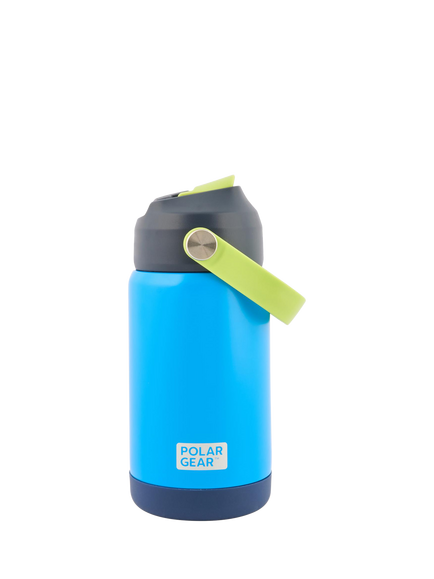 Polar Gear Kids' Colour Block Drinks Bottle, 370ml, Indigo, Indigo