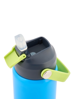 Polar Gear Kids' Colour Block Drinks Bottle, 370ml, Indigo - view 2, Indigo