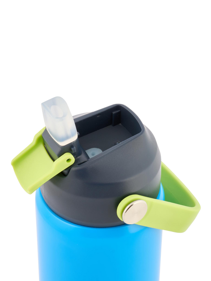 Polar Gear Kids' Colour Block Drinks Bottle, 370ml, Indigo - view 2, Indigo