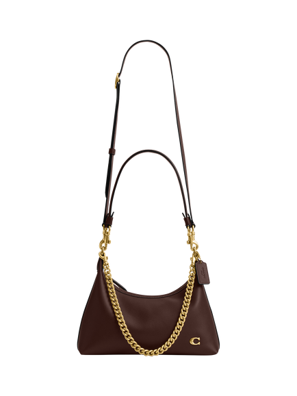Coach Juliet 25 Leather Shoulder Bag, Maple, B4/Maple