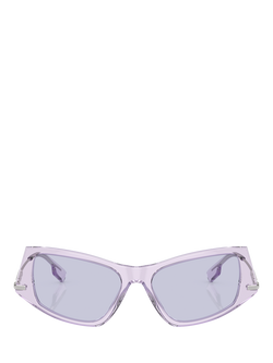 Burberry BE4408 Women's Cat's Eye Sunglasses - view 2, Lilac